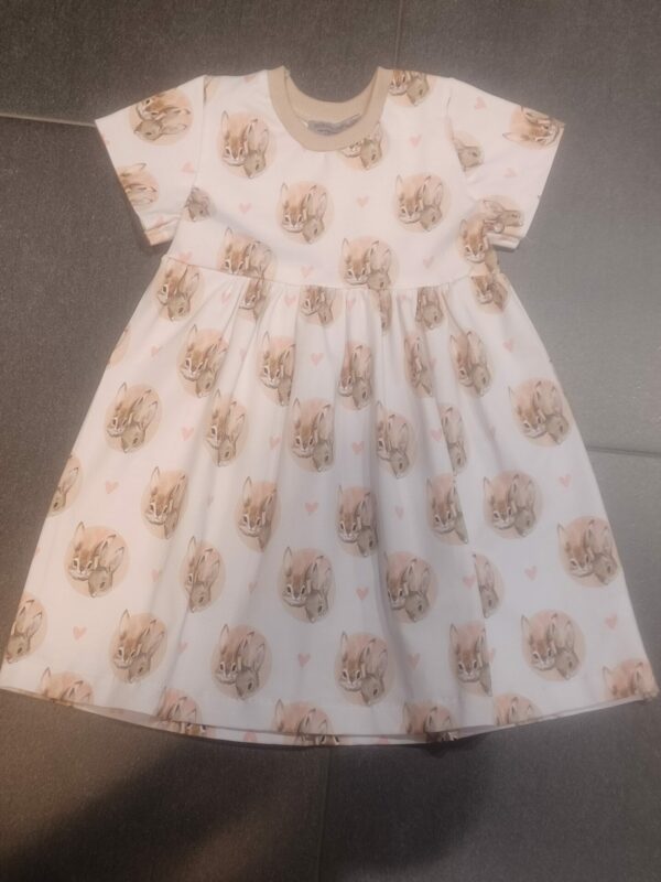 Jersey Kleid Hase