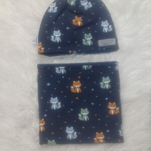 Wintermütze und Loop mit Warmfutter Fuchs