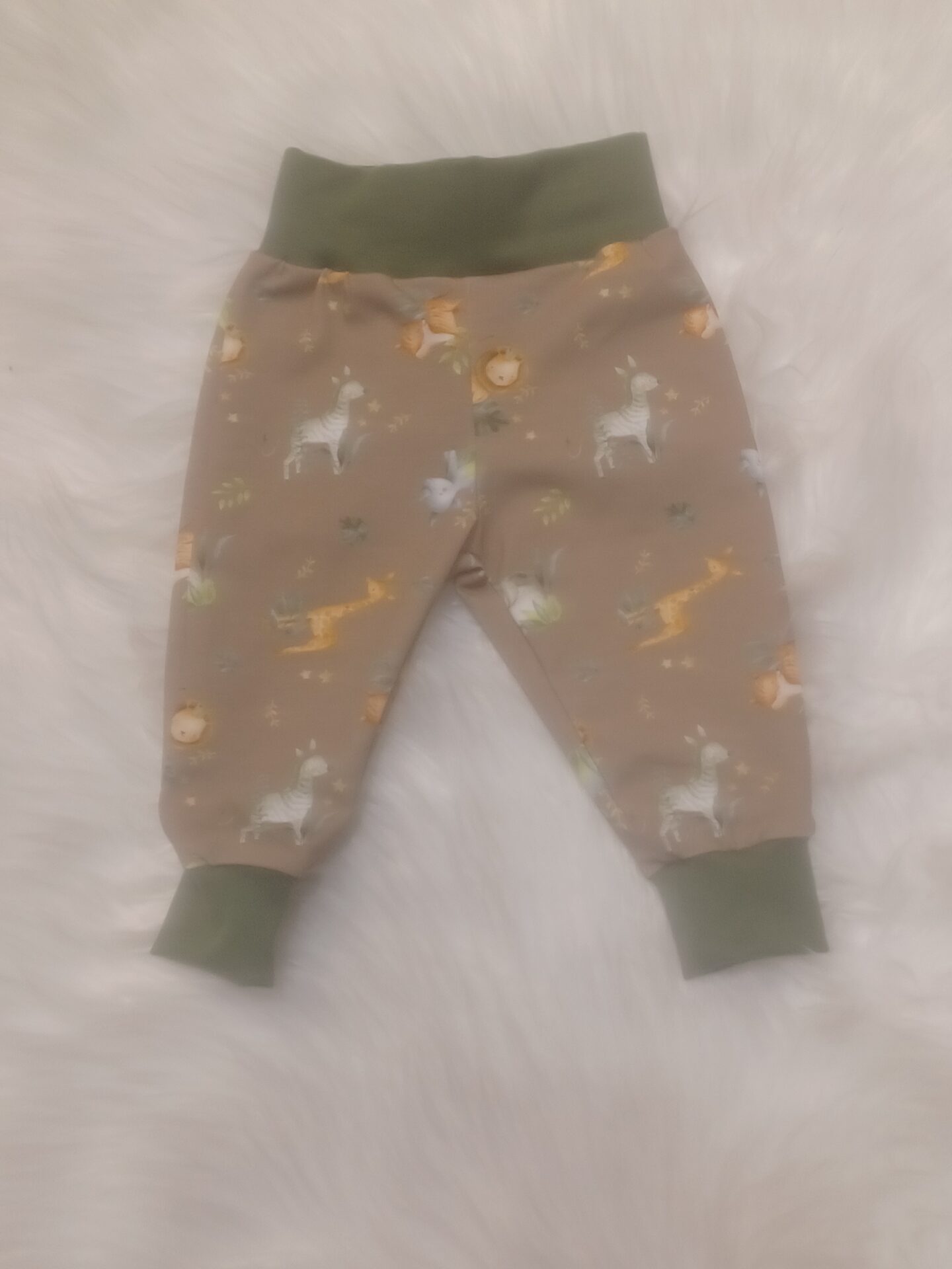 Hose Zootiere mit Bündchen